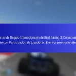Paquetes de Regalo Promocionales de Real Racing 3: Coleccionables únicos, Participación de jugadores, Eventos promocionales