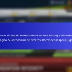 Paquetes de Regalo Promocionales en Real Racing 3: Reclamación estratégica, Superposición de eventos, Recompensas para jugadores